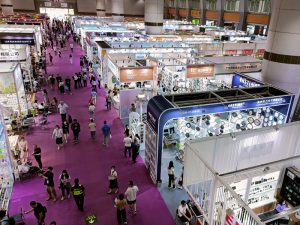 我公司参加了第133届中国进出口交易会（广交会二期）